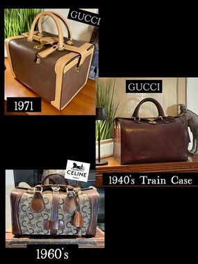 Gucci and Celine Doctor Bags